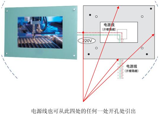 壁挂式户外广告机